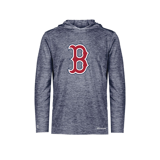 [FOLHCGNV-AS-LOGO1] Decker Men's Charge Hoodie (Adult S, Navy, Logo 1)