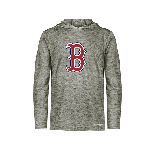 [FOLHCGGY-YS-LOGO1] Decker Youth Charge Hoodie (Youth S, Gray, Logo 1)